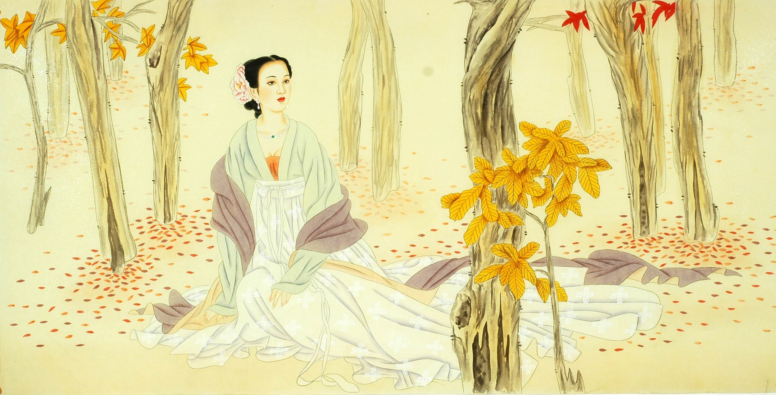 Chinese Figure Painting - CNAG009764