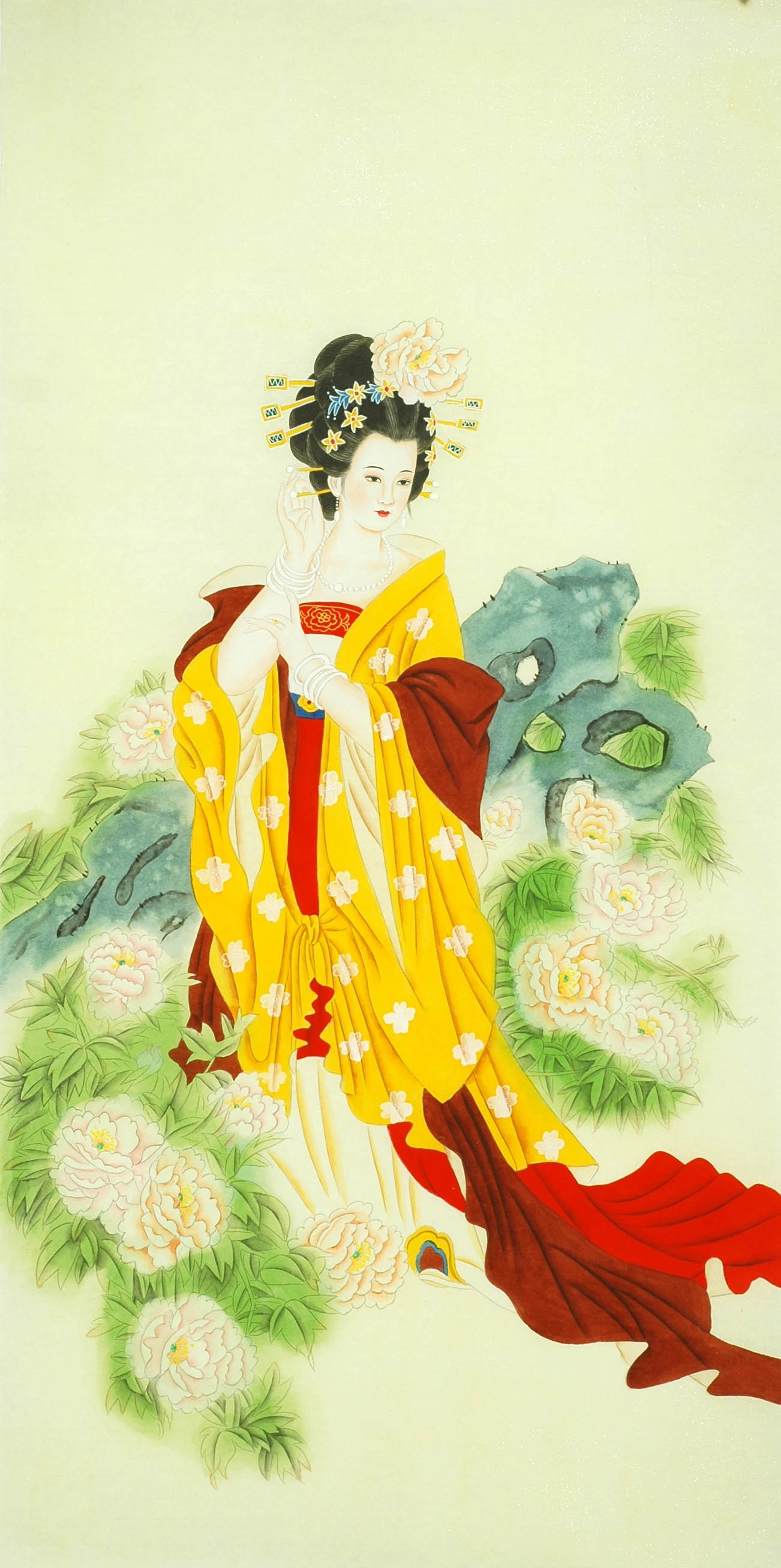 Chinese Figure Painting - CNAG009765