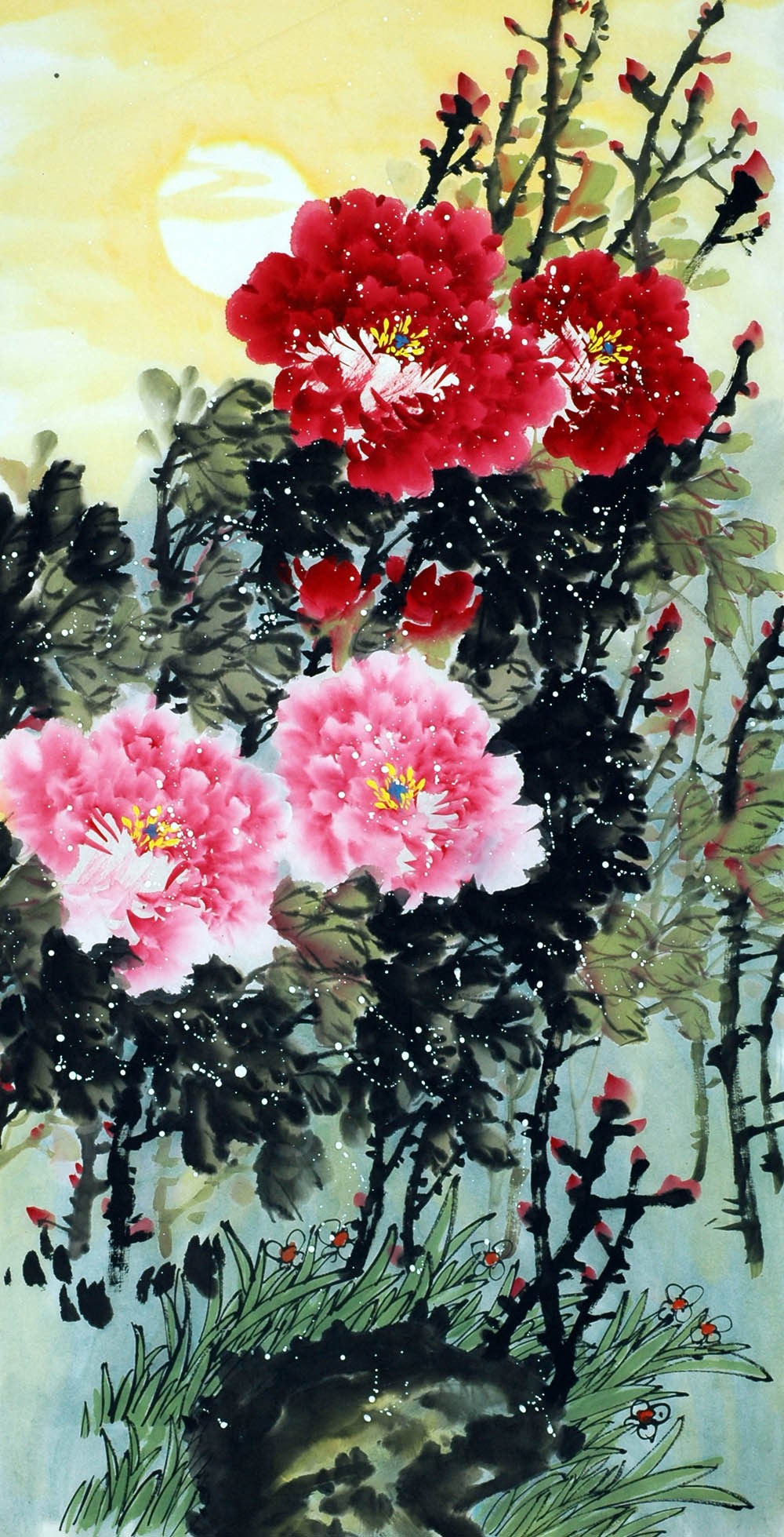 Chinese Peony Painting - CNAG009766
