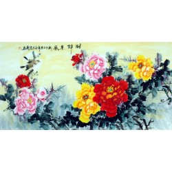 Chinese Peony Painting - CNAG009768