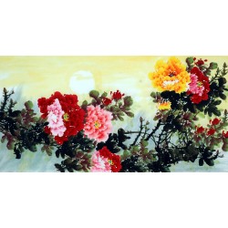 Chinese Peony Painting - CNAG009772