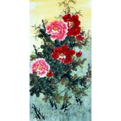 Chinese Peony Painting - CNAG009773