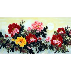 Chinese Peony Painting - CNAG009774