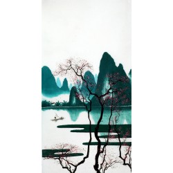 Chinese Landscape Painting - CNAG009779