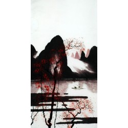 Chinese Landscape Painting - CNAG009782