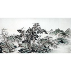 Chinese Landscape Painting - CNAG009794