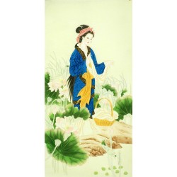 Chinese Figure Painting - CNAG009795