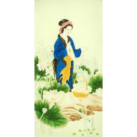 Chinese Figure Painting - CNAG009795