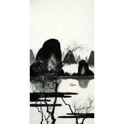 Chinese Landscape Painting - CNAG009797