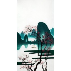 Chinese Landscape Painting - CNAG009799