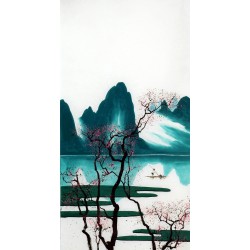 Chinese Landscape Painting - CNAG009800