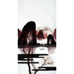 Chinese Landscape Painting - CNAG009801