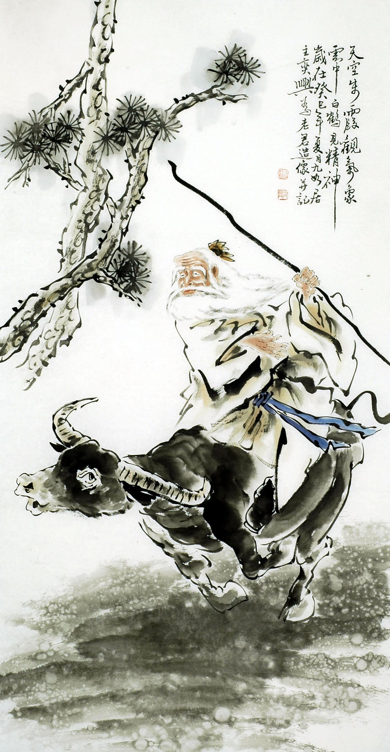 Chinese Figure Painting - CNAG009805