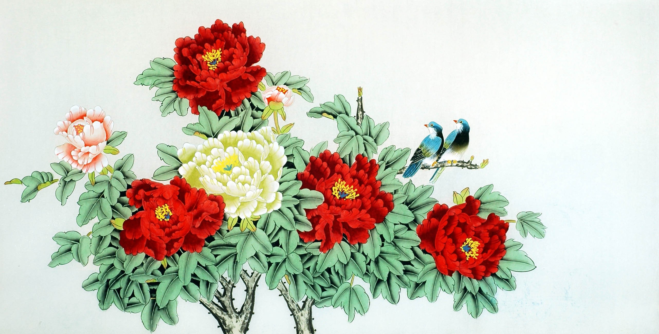 Chinese Plum Painting - CNAG009810