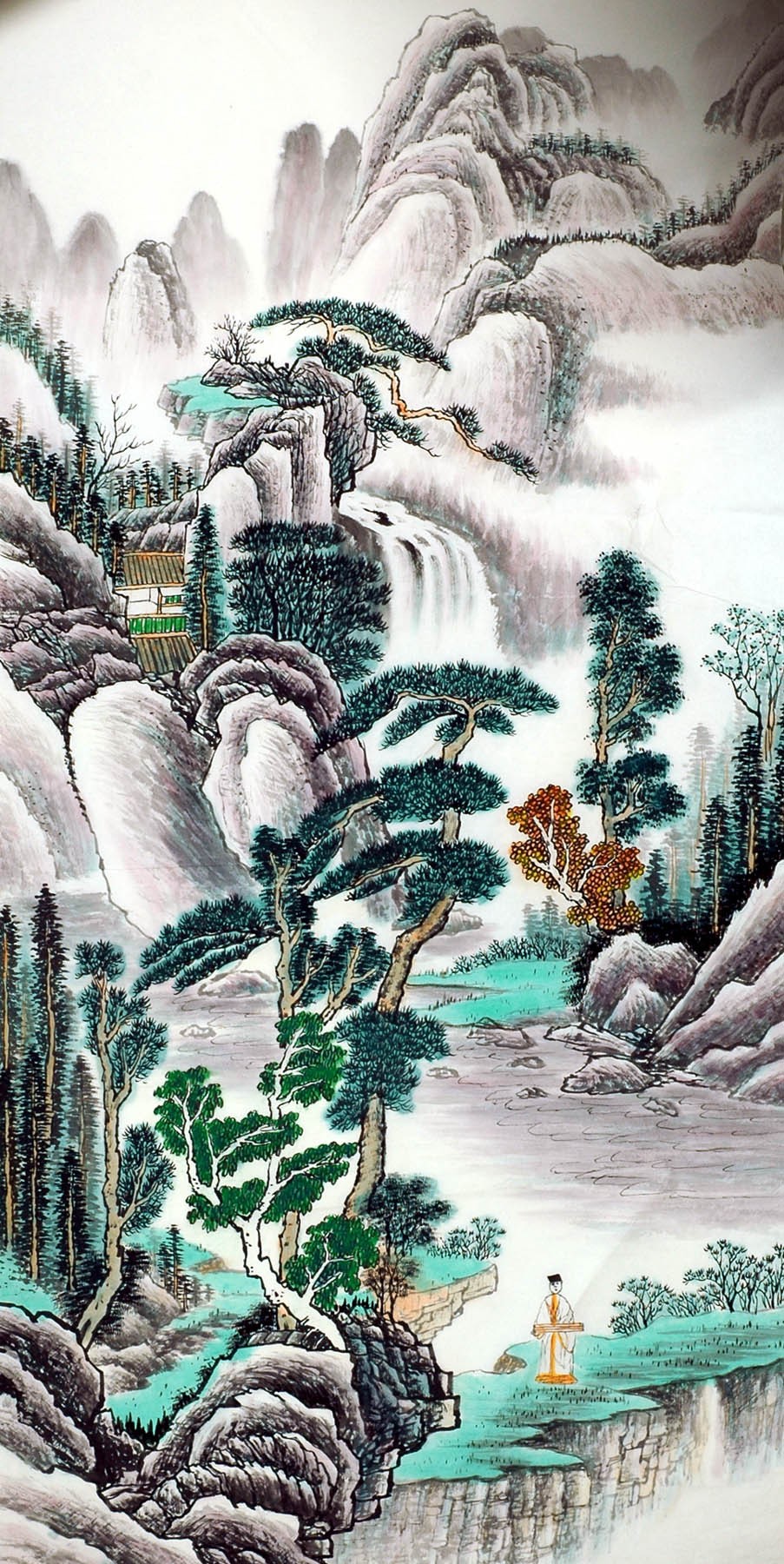 Chinese Landscape Painting - CNAG009886