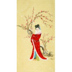 Chinese Beautiful Ladies Painting - CNAG009890