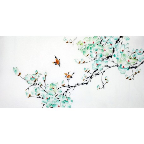 Chinese Flowers&Trees Painting - CNAG009898