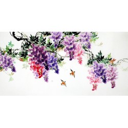 Chinese Flowers&Trees Painting - CNAG009899