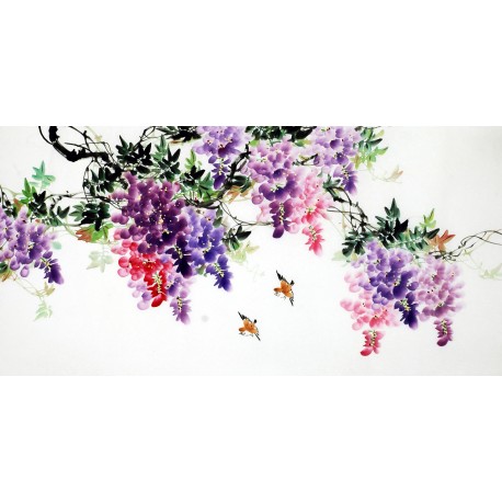 Chinese Flowers&Trees Painting - CNAG009899
