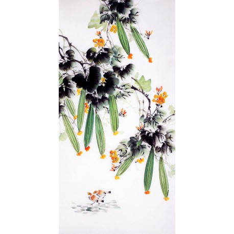 Chinese Flowers&Trees Painting - CNAG009902