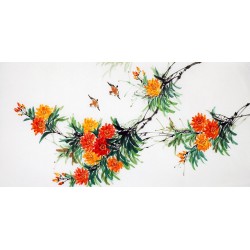 Chinese Flowers&Trees Painting - CNAG009911