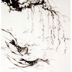Chinese Shrimp Painting - CNAG009915