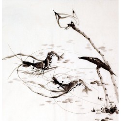 Chinese Shrimp Painting - CNAG009922