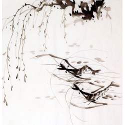 Chinese Shrimp Painting - CNAG009923