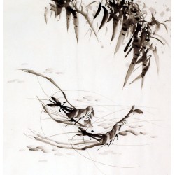 Chinese Shrimp Painting - CNAG009924