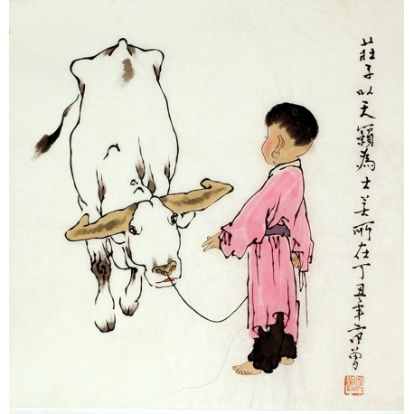 Chinese Figure Painting - CNAG009930
