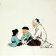 Chinese Figure Painting - CNAG009933