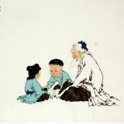 Chinese Figure Painting - CNAG009933