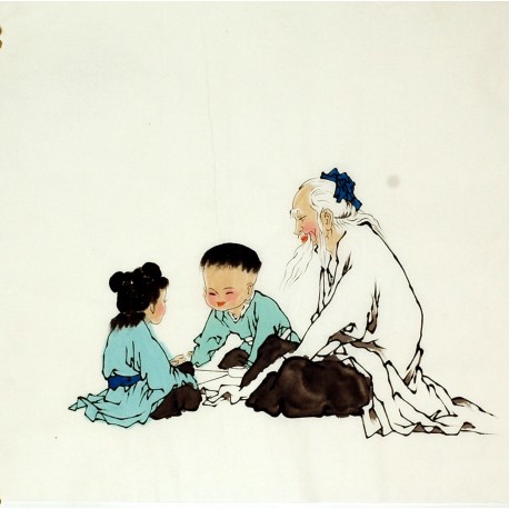 Chinese Figure Painting - CNAG009933