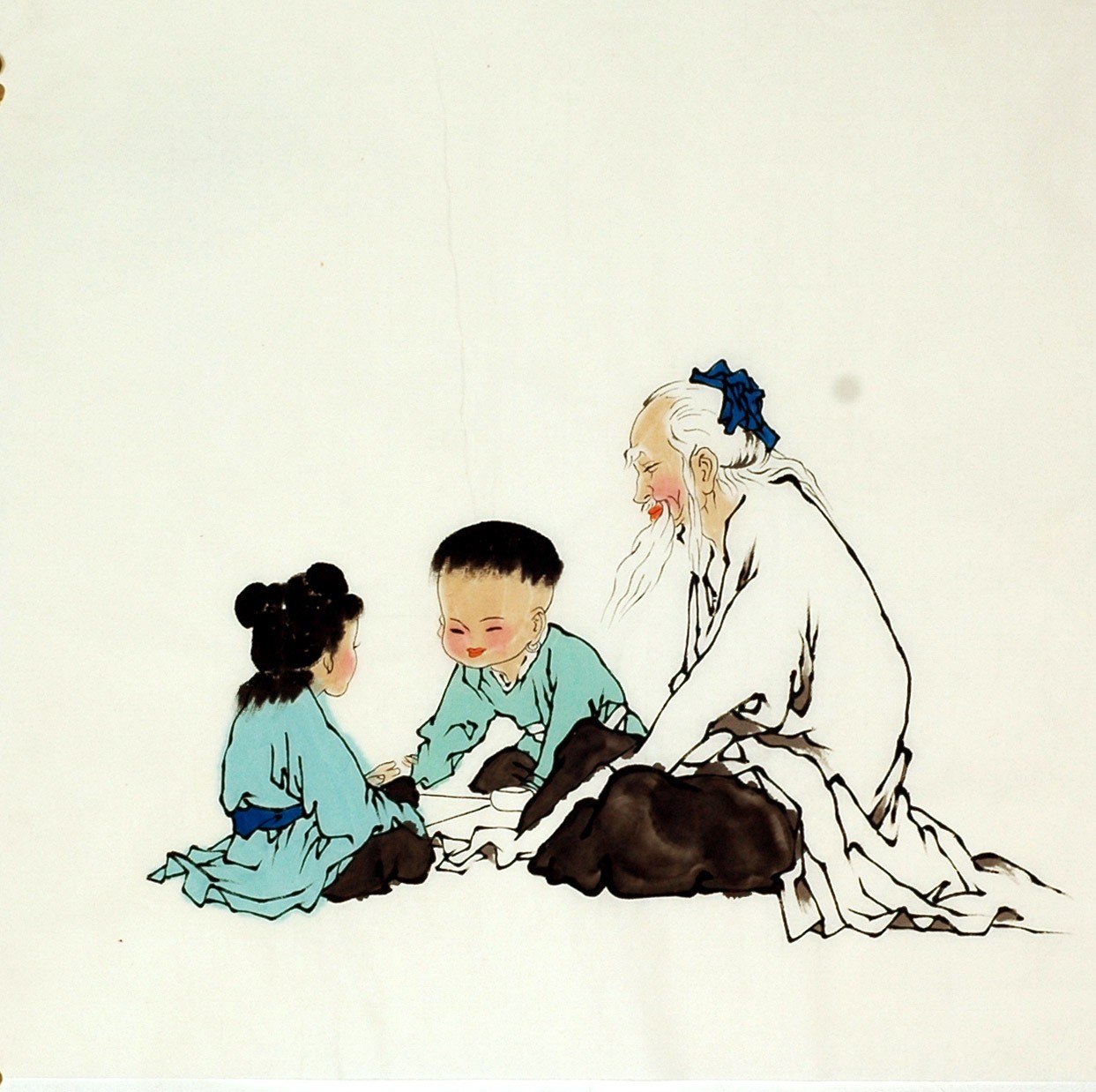Chinese Figure Painting - CNAG009933
