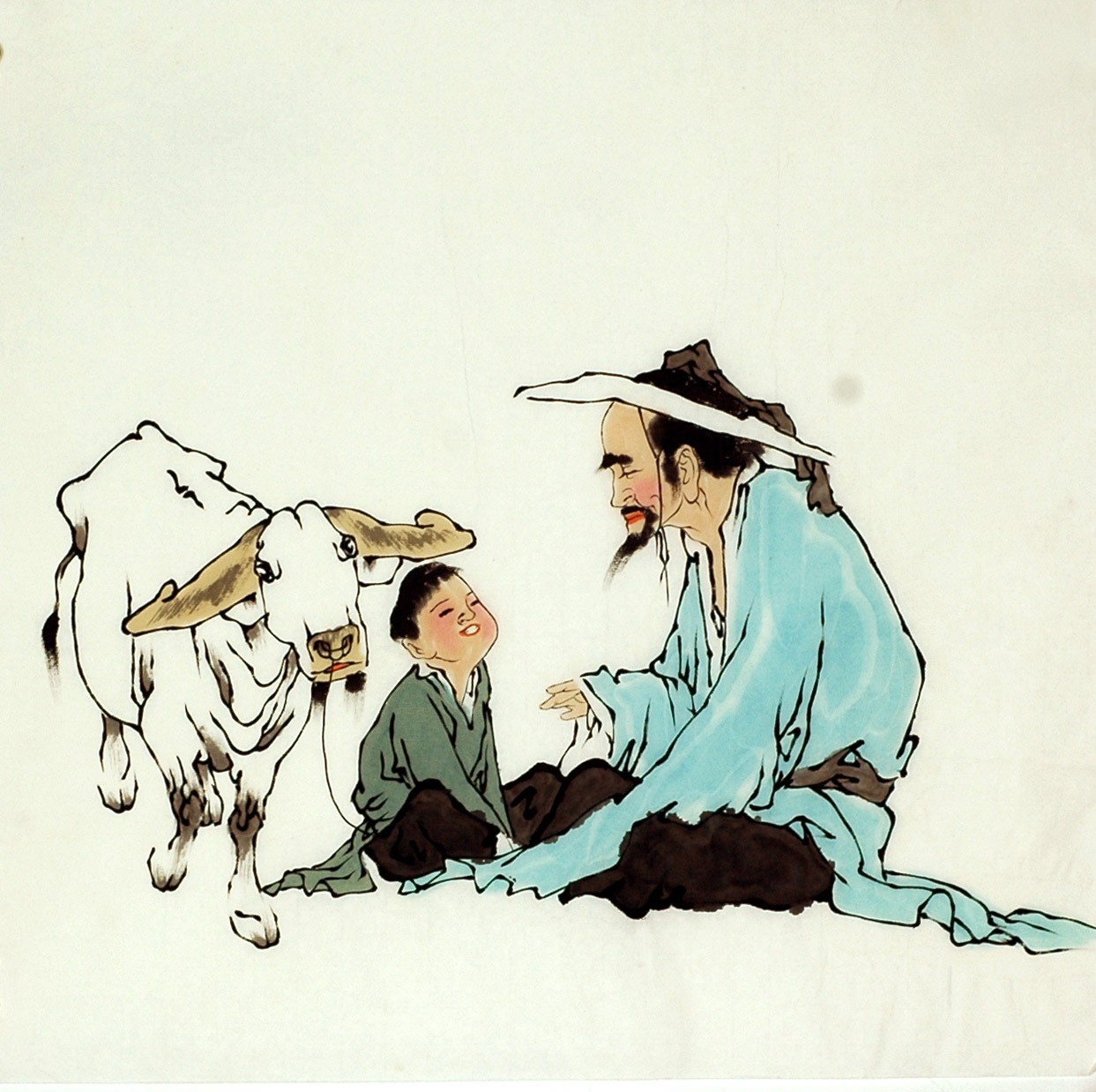 Chinese Figure Painting - CNAG009936