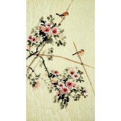 Chinese Flowers&Trees Painting - CNAG009938