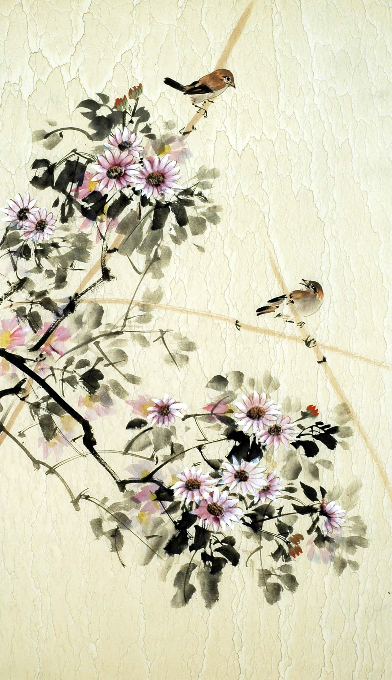 Chinese Flowers&Trees Painting - CNAG009947