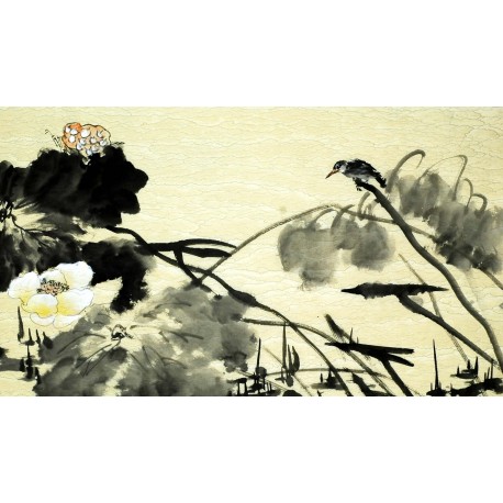 Chinese Flowers&Trees Painting - CNAG009948