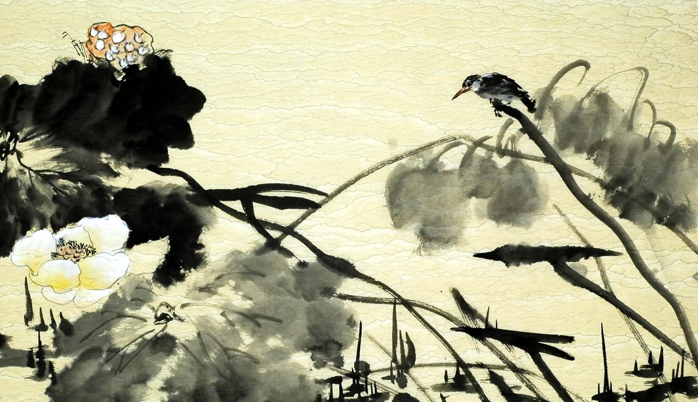 Chinese Flowers&Trees Painting - CNAG009948