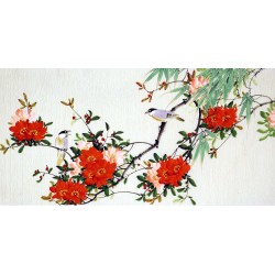 Chinese Flowers&Trees Painting - CNAG009952