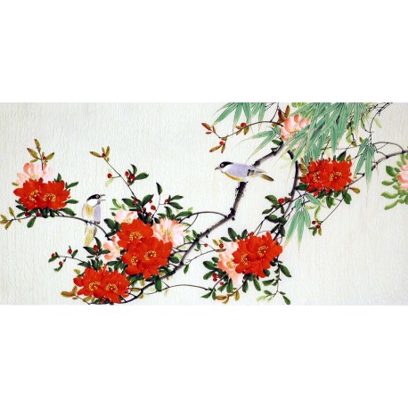 Chinese Flowers&Trees Painting - CNAG009952