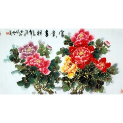 Chinese Peony Painting - CNAG009956