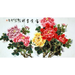 Chinese Peony Painting - CNAG009959