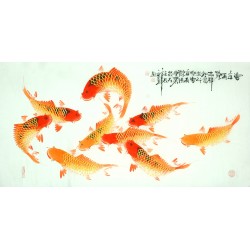 Chinese Fish Painting - CNAG009974