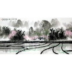Chinese Aquarene Painting - CNAG009975