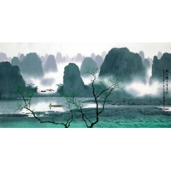 Chinese Aquarene Painting - CNAG009976
