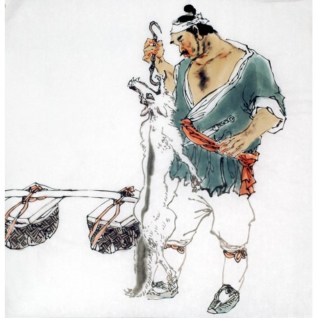 Chinese Figure Painting - CNAG009979