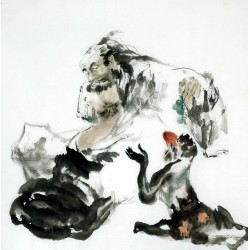 Chinese Figure Painting - CNAG009981