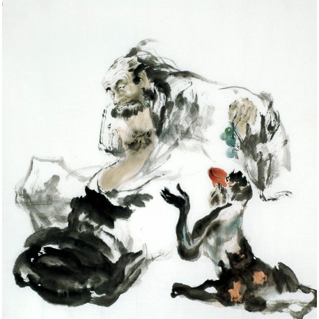 Chinese Figure Painting - CNAG009981