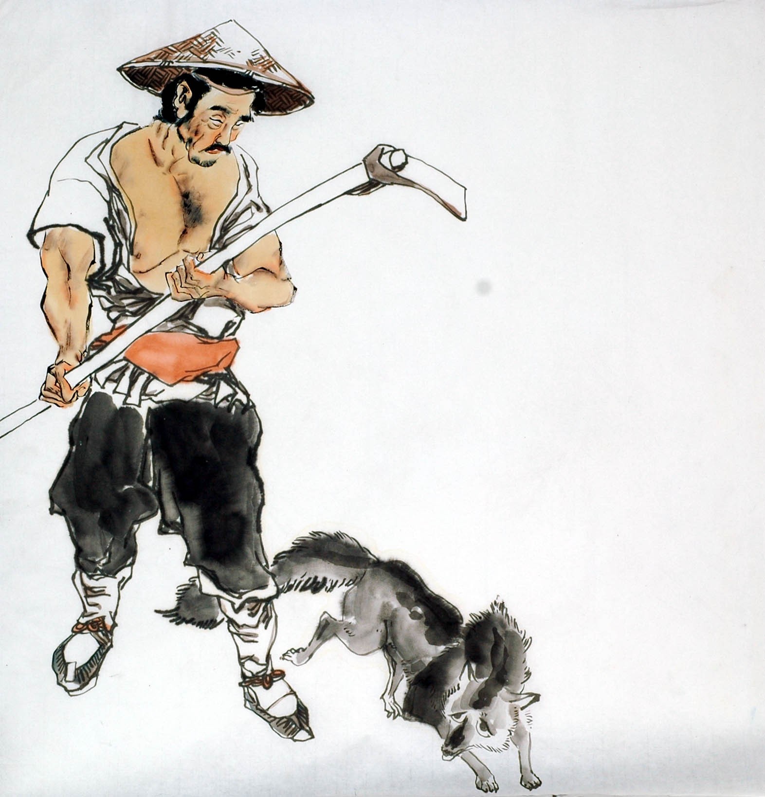 Chinese Figure Painting - CNAG009983